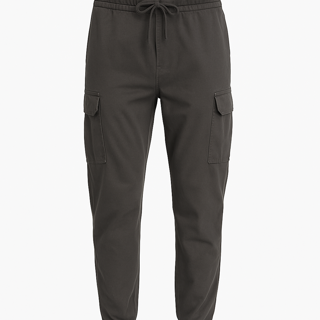 Charcoal Cargo Pants - Ourfin Pants