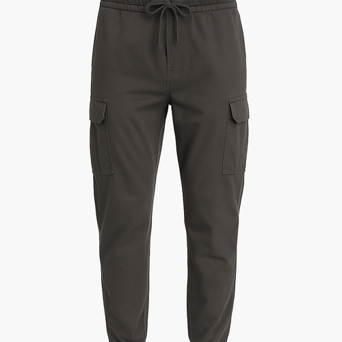 Charcoal Cargo Pants - Ourfin Pants
