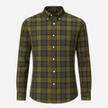 Cotton Plaid Shirt - Ourfin Shirts