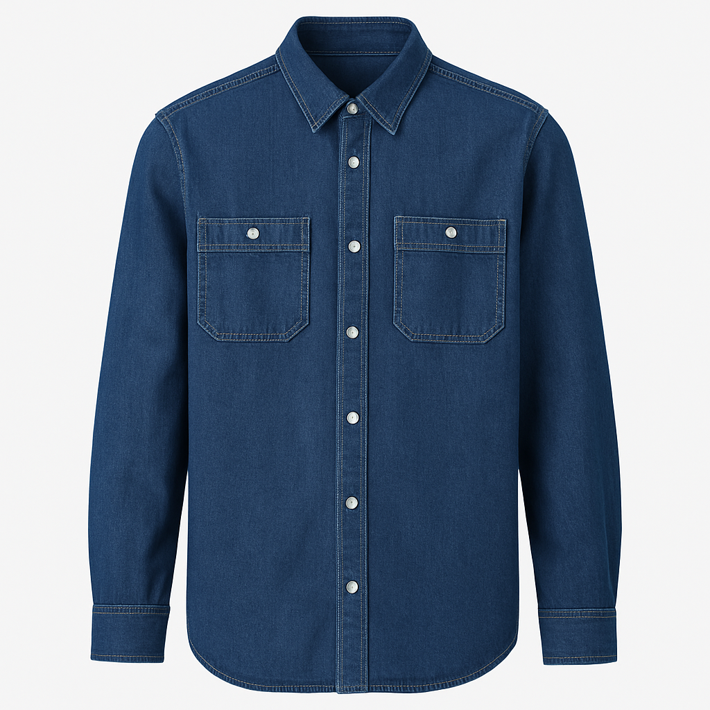 Denim Work Shirt - Ourfin Shirts
