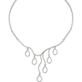 Moonstone Cascade Necklace - Ourfin Necklaces