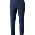 Navy Wool Trousers - Ourfin Pants