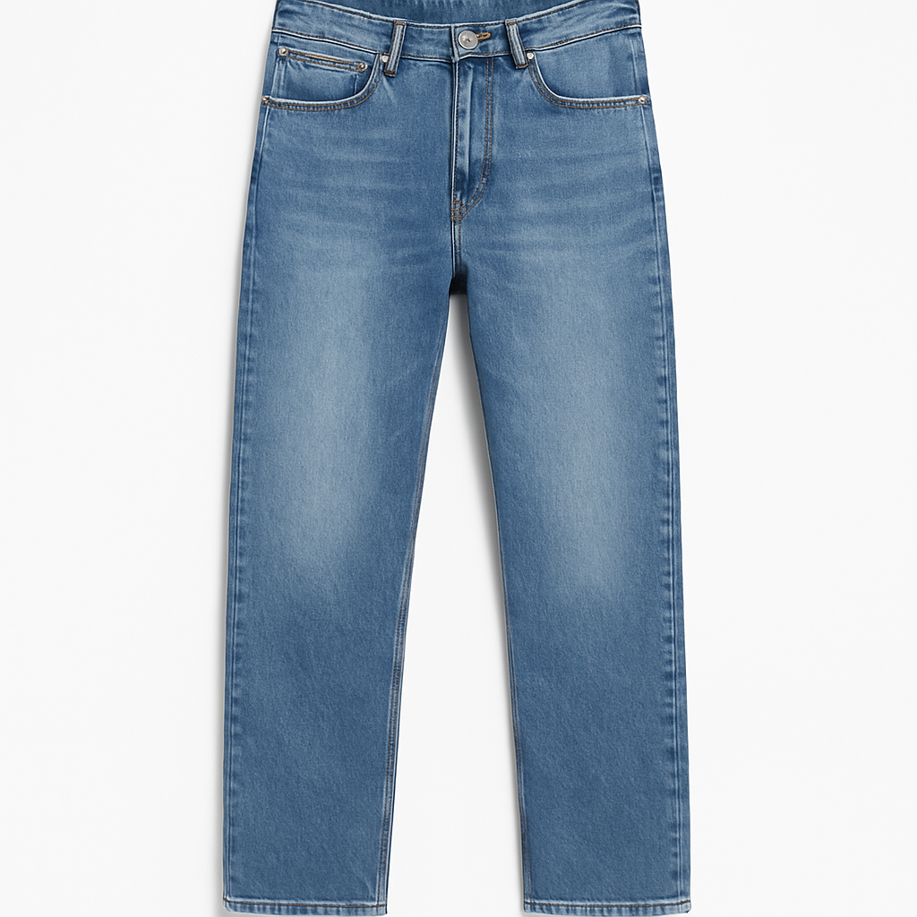 Stonewashed Denim - Ourfin Pants